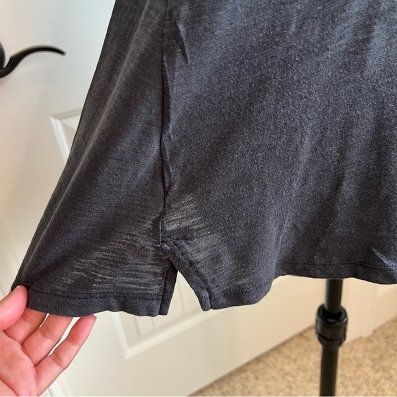 2/$30 GAP Charcoal Grey Boxy Relaxed Tank Top - Picture 3 of 6